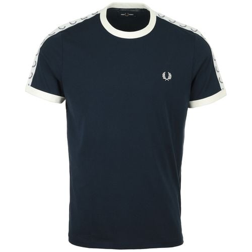 T-shirt Fred Perry Taped Ringer - Fred perry - Modalova