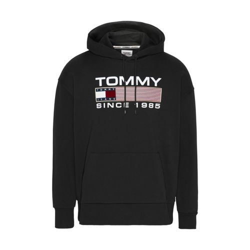 Felpa Felpa Uomo con Cappuccio Athletic Logo - Tommy Jeans - Modalova