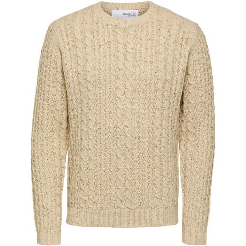 Maglione 16086685 SHLHENRY-OATMEAL - Selected - Modalova