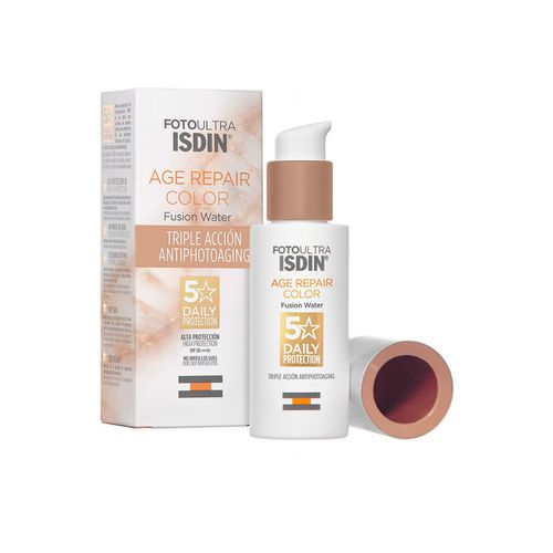 Protezione solari Foto Ultra Age Repair Color Fusion Water Spf50 - Isdin - Modalova