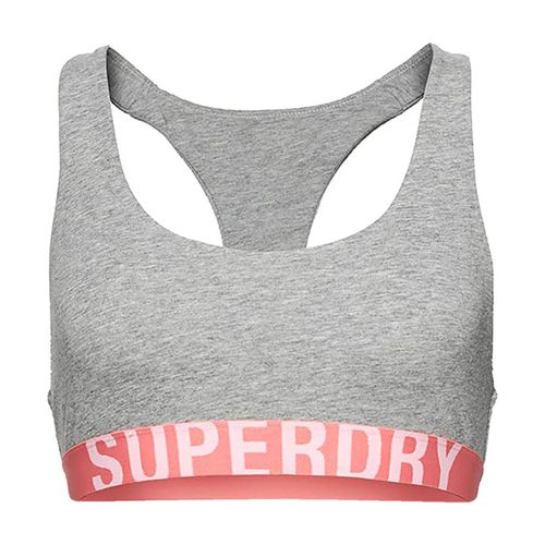 Reggiseno sportivo TOP W3110356A BRACCIALE CROP LOGO - Superdry - Modalova