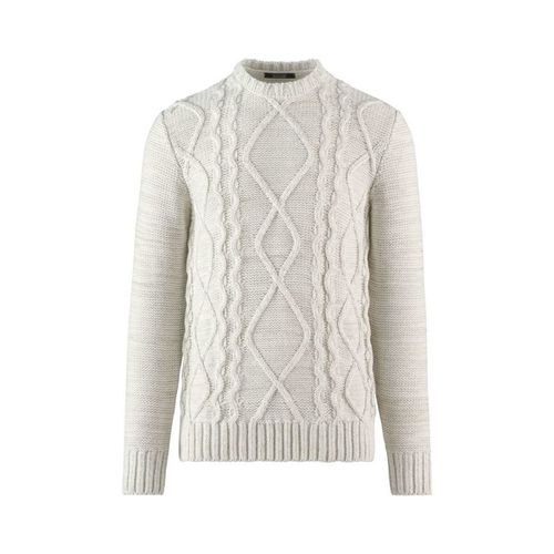 Maglione MM7702 T KSU1-01 OFF WHITE - Bomboogie - Modalova