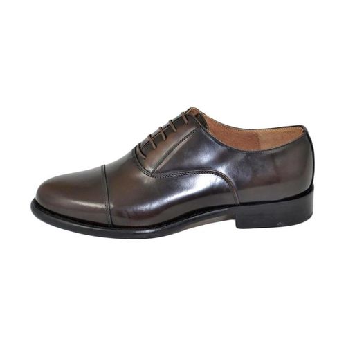 Classiche basse Scarpe uomo classica cerimonia fondo cuoio con antiscivolo vera - Malu Shoes - Modalova