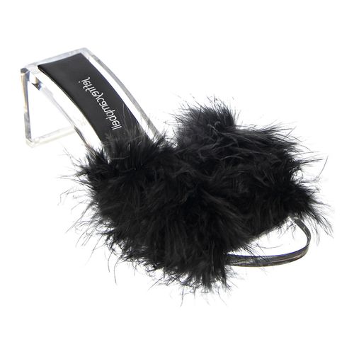 Sandali Luxuries Black Faux Suede+Fur - Jeffrey Campbell - Modalova