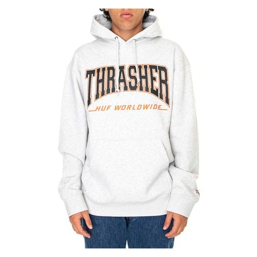 Felpa x Thrasher Candlestick Athletic Heather - Huf - Modalova