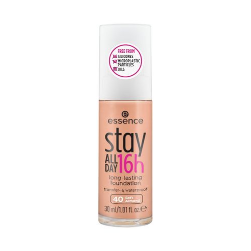 Fondotinta & primer Stay All Day 16H Longlasting Foundation - 40 Soft Almon - Essence - Modalova