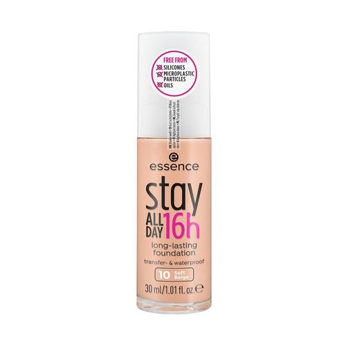 Fondotinta & primer Stay All Day 16H Longlasting Foundation - 10 Soft - Essence - Modalova