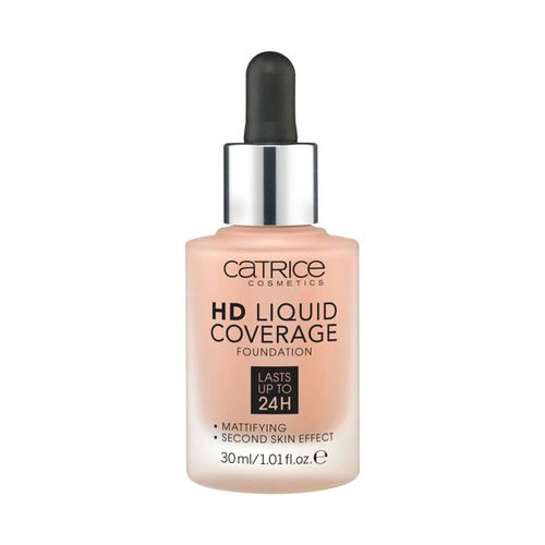 Fondotinta & primer HD Coverage Liquid Foundation - 40 Warm - Catrice - Modalova