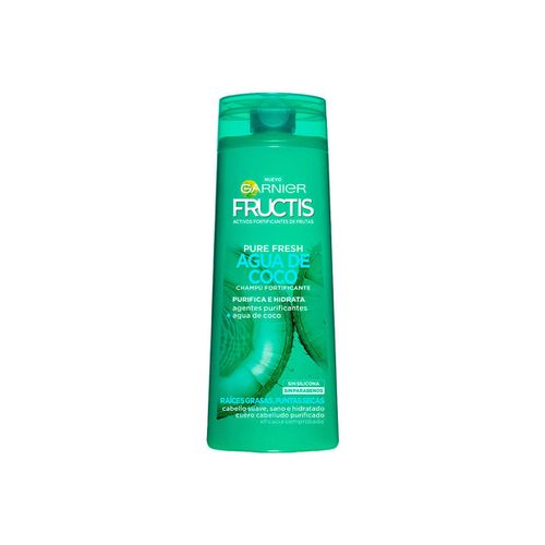 Shampoo Fructis Pure Fresh Agua Coco Fortificante Champú - Garnier - Modalova