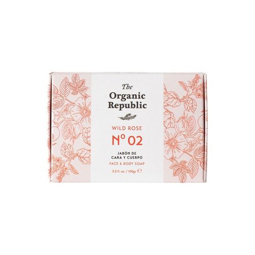 Corpo e Bagno Jabón Rosa Mosqueta 100 Gr - The Organic Republic - Modalova