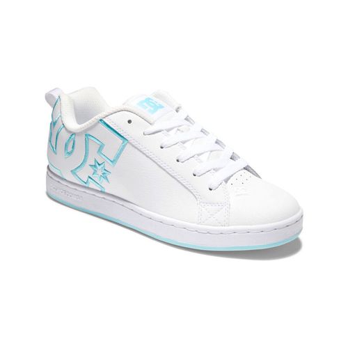 Sneakers Court graffik 300678 WHITE/WHITE/BLUE (XWWB) - Dc shoes - Modalova