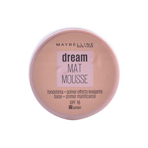 Fondotinta & primer Dream Mat Mousse Foundation + Mattifying Base - 32 Gold - Maybelline New York - Modalova