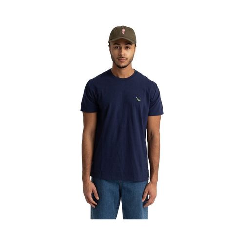 T-shirt & Polo 1302 KEE T-Shirt - Navy Melange - Revolution - Modalova