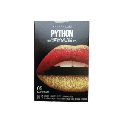 Cofanetto ombretti Python Metallic Lipstick Kit - 05 Rouge Or Passionné - Maybelline New York - Modalova