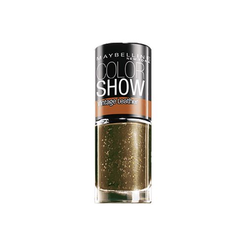 Smalti Colorshow Vintage Leather Nail Polish - 209 Gilded Emeralds - Maybelline New York - Modalova