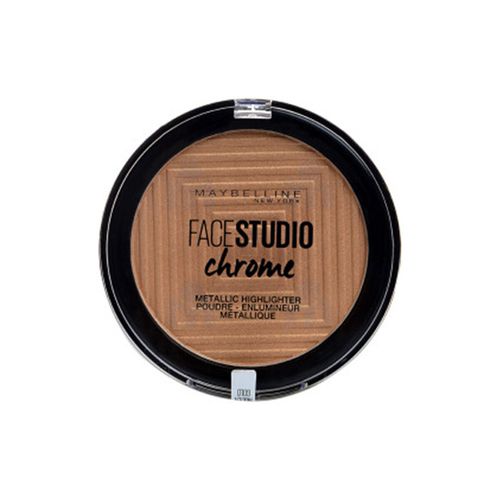 Illuminanti Face Studio Chrome Metallic Highlighter Powder - 100 Molt - Maybelline New York - Modalova