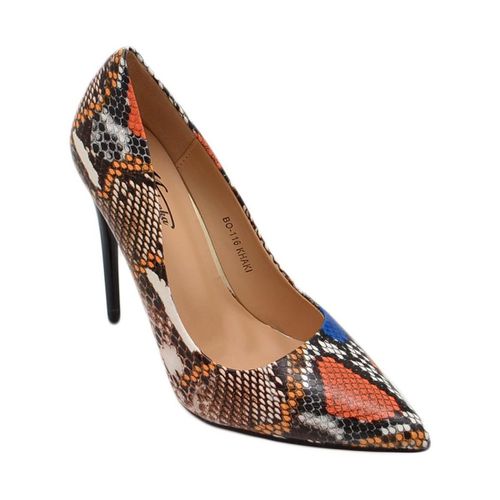 Scarpe Decolette' donna ecopelle stampata coccodrillo matte multicolor - Malu Shoes - Modalova