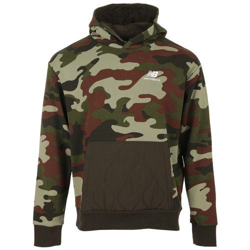 Felpa Athletics Camo Fleece Hoodie - New balance - Modalova