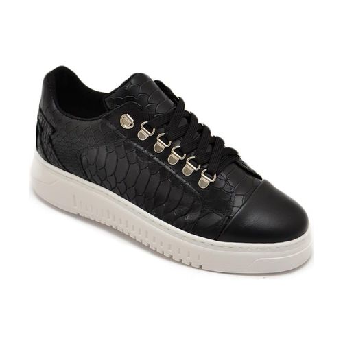 Sneakers Sneakers uomo army nera in vera pelle stampa anaconda con - Malu Shoes - Modalova