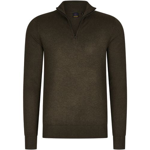 Felpa Half Zip Trui Cold Brown - Mario Russo - Modalova