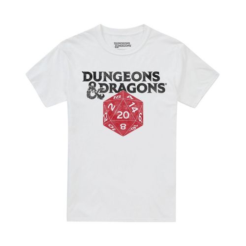 T-shirts a maniche lunghe D20 - Dungeons & Dragons - Modalova
