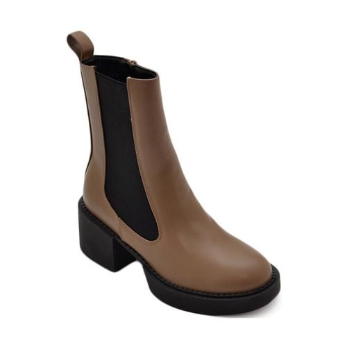 Stivaletti Stivale basso donna platform chelsea boots con fondo alto - Malu Shoes - Modalova