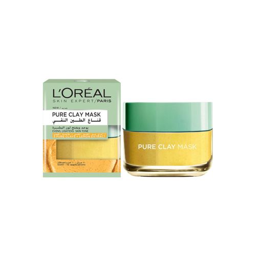 Maschere & scrub Pure Clay Face Mask with Lemon Extract - L'oréal - Modalova