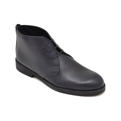 Stivaletti Polacchino uomo in vera pelle alla caviglia comfort gomma s - Malu Shoes - Modalova