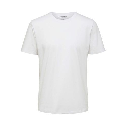 T-shirt & Polo 16087842 HASPEN-BRIGHT WHITE - Selected - Modalova