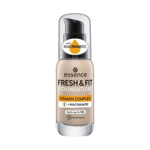 Fondotinta & primer Fresh Fit Vitamin Complex Foundation - 10 Fresh Ivory - Essence - Modalova