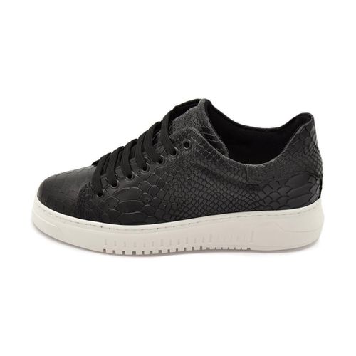 Sneakers Sneakers uomo bassa vera pelle cocco fortino tono su tono - Malu Shoes - Modalova