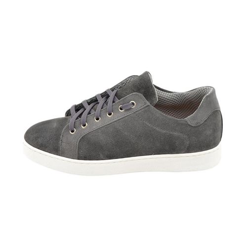 Sneakers Scarpe sneakers basse uomo in vera pelle scamosciata fon - Malu Shoes - Modalova