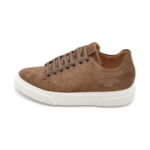 Sneakers Scarpa sneakers Paul 4190 uomo basic vera pelle camoscio - Malu Shoes - Modalova