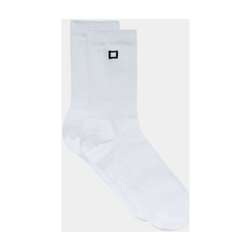 Calzini S381-SK-MO-WB SOCKS MONO-WHITE/BLACK - Date - Modalova