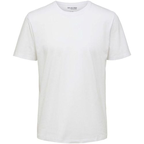 T-shirt & Polo 16087842 HASPEN-BRIGHT WHITE - Selected - Modalova