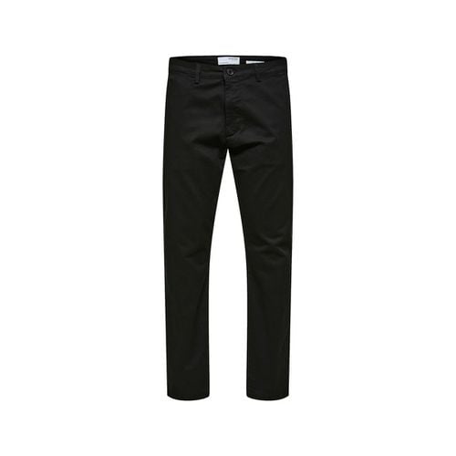 Pantaloni Slim Tape New Miles Pants - Black - Selected - Modalova