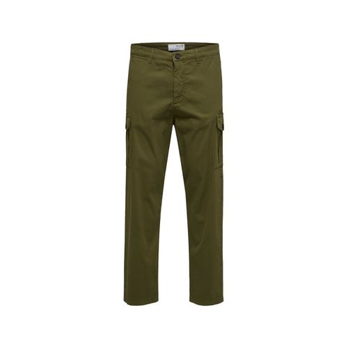 Pantaloni Noos Slim Tapered Wick Cargo Pants - Winter Moss - Selected - Modalova