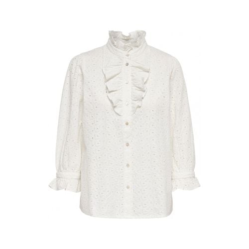 Camicetta Camisa Neela Broderie - Star White - La strada - Modalova