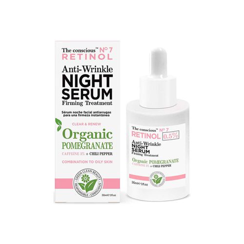 Trattamento mirato Retinol Anti-wrinkle Night Serum Organic Pomegranate - The Conscious™ - Modalova