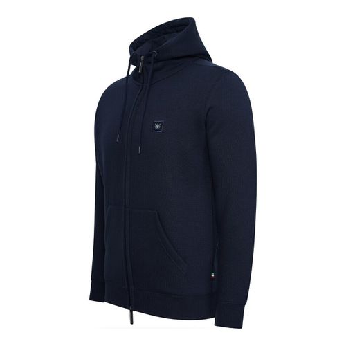 Maglione Fleece Zip Hood - Cappuccino Italia - Modalova