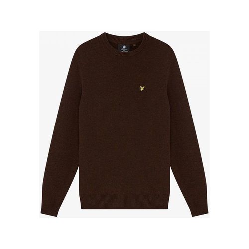 Maglione KN921VF CREW NECK LAMBSWOOL-W82 SEDIMENT MARL - Lyle & Scott - Modalova