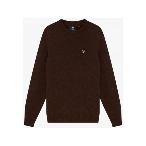 Maglione KN921VF CREW NECK LAMBSWOOL-W82 SEDIMENT MARL - Lyle & Scott - Modalova