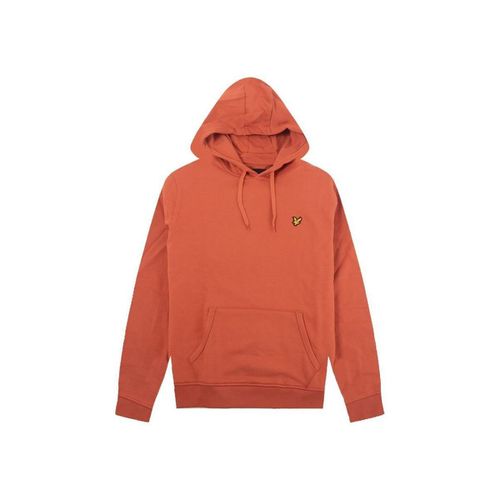 Felpa ML1139V BRUSHED BACK HOODIE-W701 VICTORY ORANGE - Lyle & Scott - Modalova