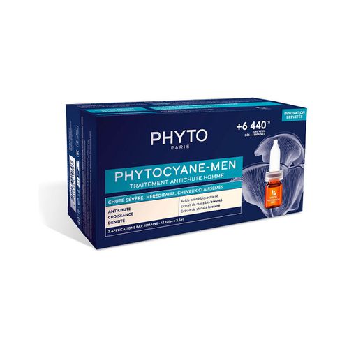 Accessori per capelli cyane-men Tratamiento Anticaída Hombre 12 X - Phyto - Modalova