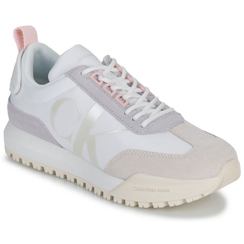Sneakers basse TOOTHY RUNNER LACEUP MIX PEARL - Calvin Klein Jeans - Modalova