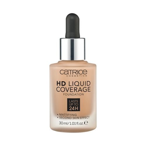 Fondotinta & primer HD Coverage Liquid Foundation - 46 Camel - Catrice - Modalova