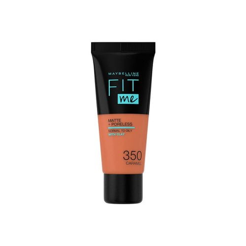 Fondotinta & primer Fit Me! Foundation Matte+poreless 350-caramel - Maybelline New York - Modalova