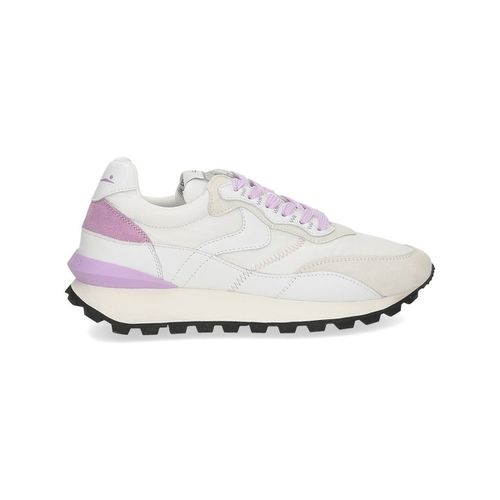 Sneakers Qwark Hype suede nylon white liliac - Voile blanche - Modalova