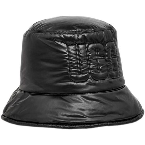 Cappelli W AW Quilted Logo Bucket Hat Neon Black - Ugg - Modalova