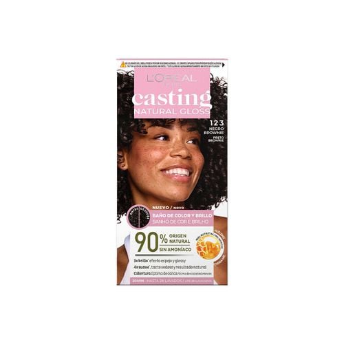 Tinta Casting Natural Gloss 123-negro Brownie - L'oréal - Modalova